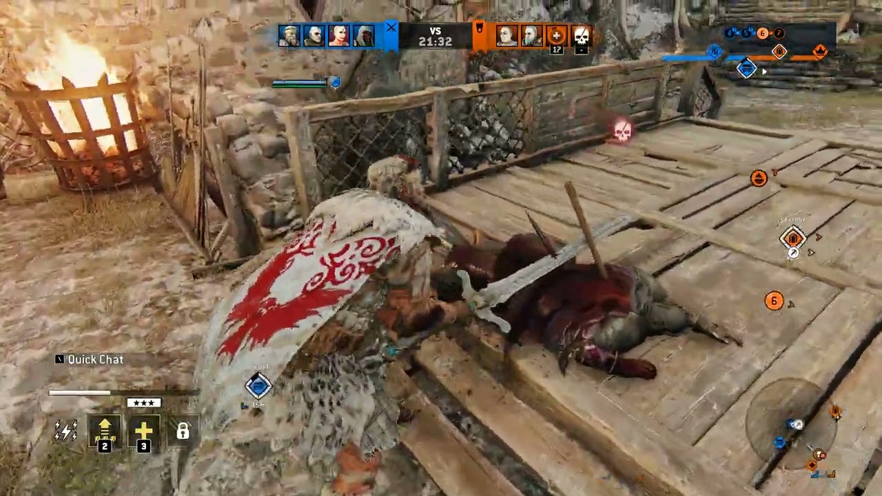 Chef Glass Back At It - For Honor Breach as Highlander ft. Delicashilous