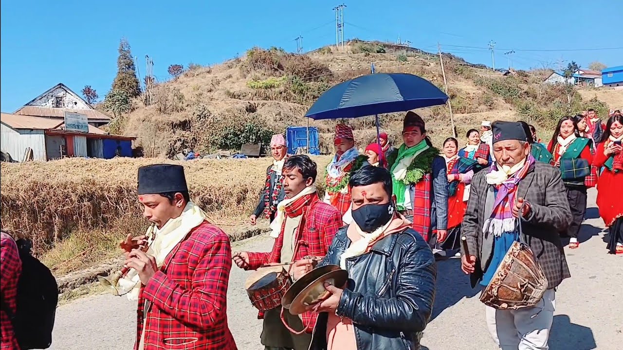 सम्राट भाईकाे बिवाहमा जन्ती लागियाे केबुक तिर