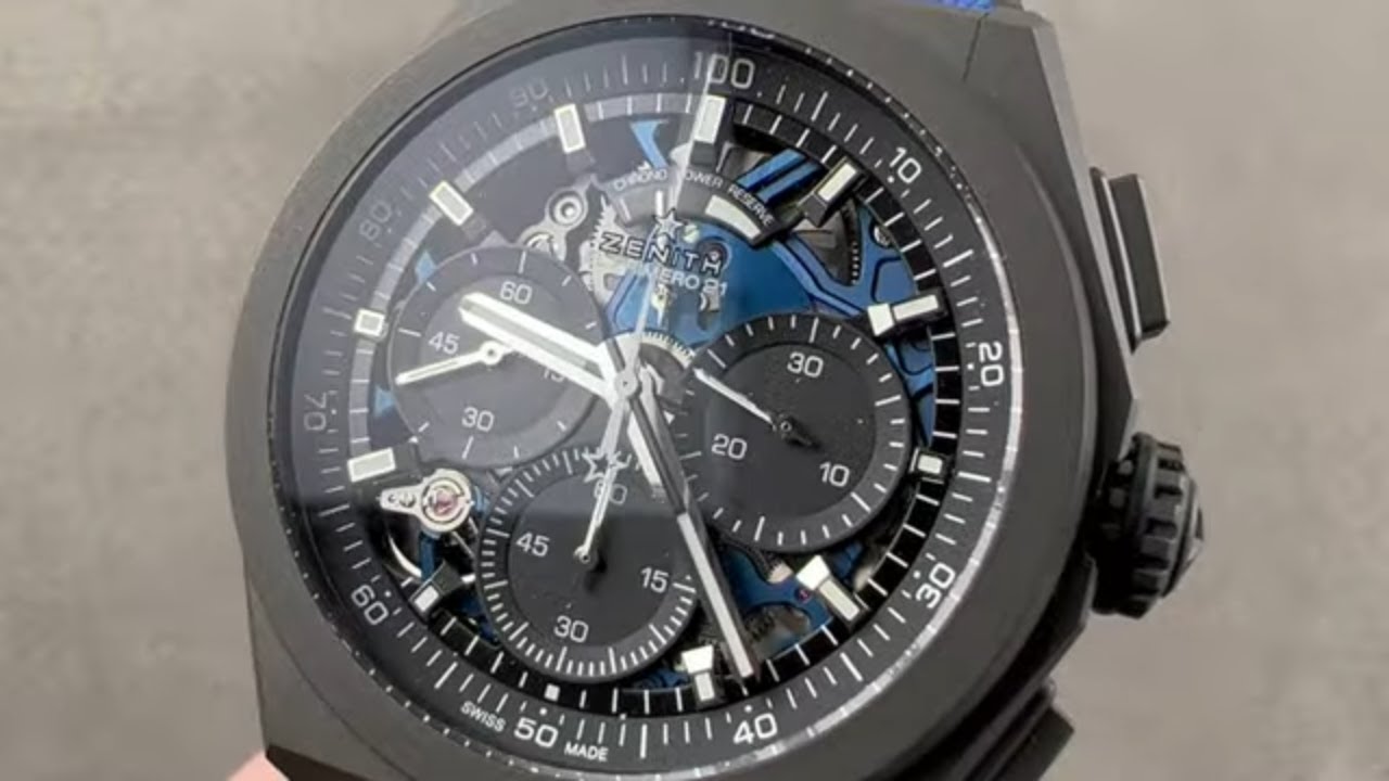 Zenith Defy El Primero 21 Ultrablue 97.9001.9004/81.R946 Zenith Watch Review