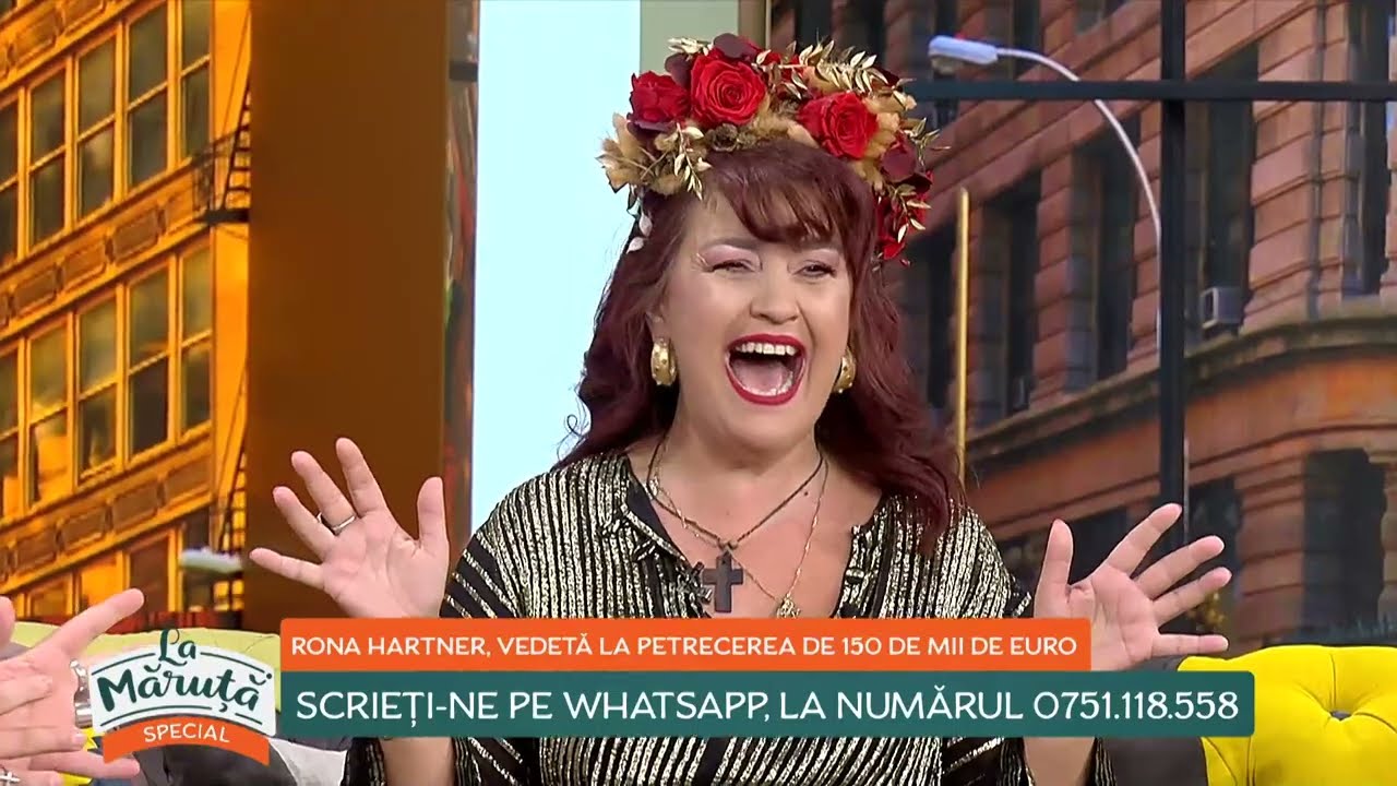 Rona Hartner, vedetă la petrecerea de 150 de mii de euro