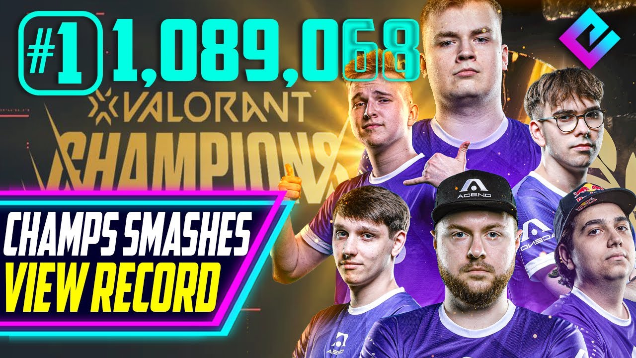 Acend Wins Champs, Set NEW Valorant Views Record