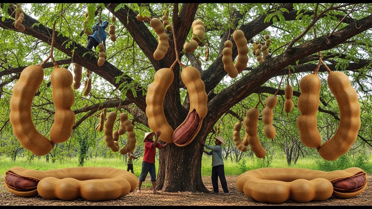 Inside a High-Tech Tamarind Factory | From Raw Pods to Concentrated Paste (Full Process)