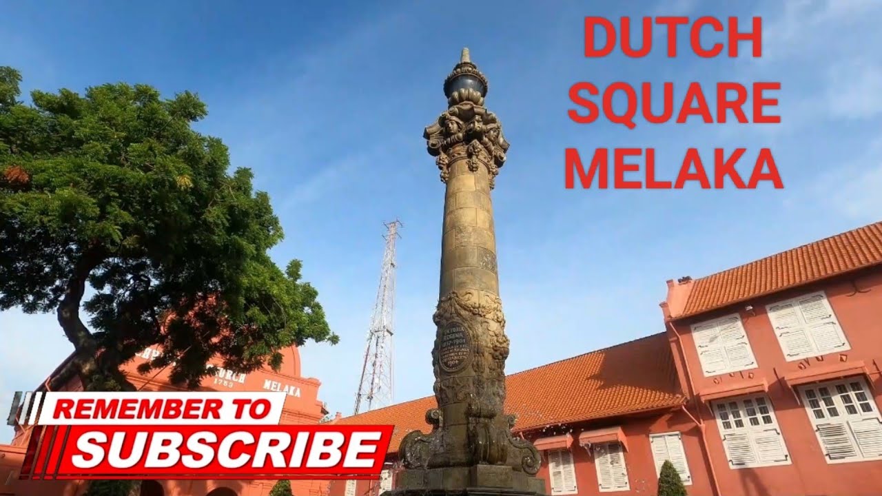 Dutch Square (Red Square) Melaka, Malaysia [Travel Vlog]