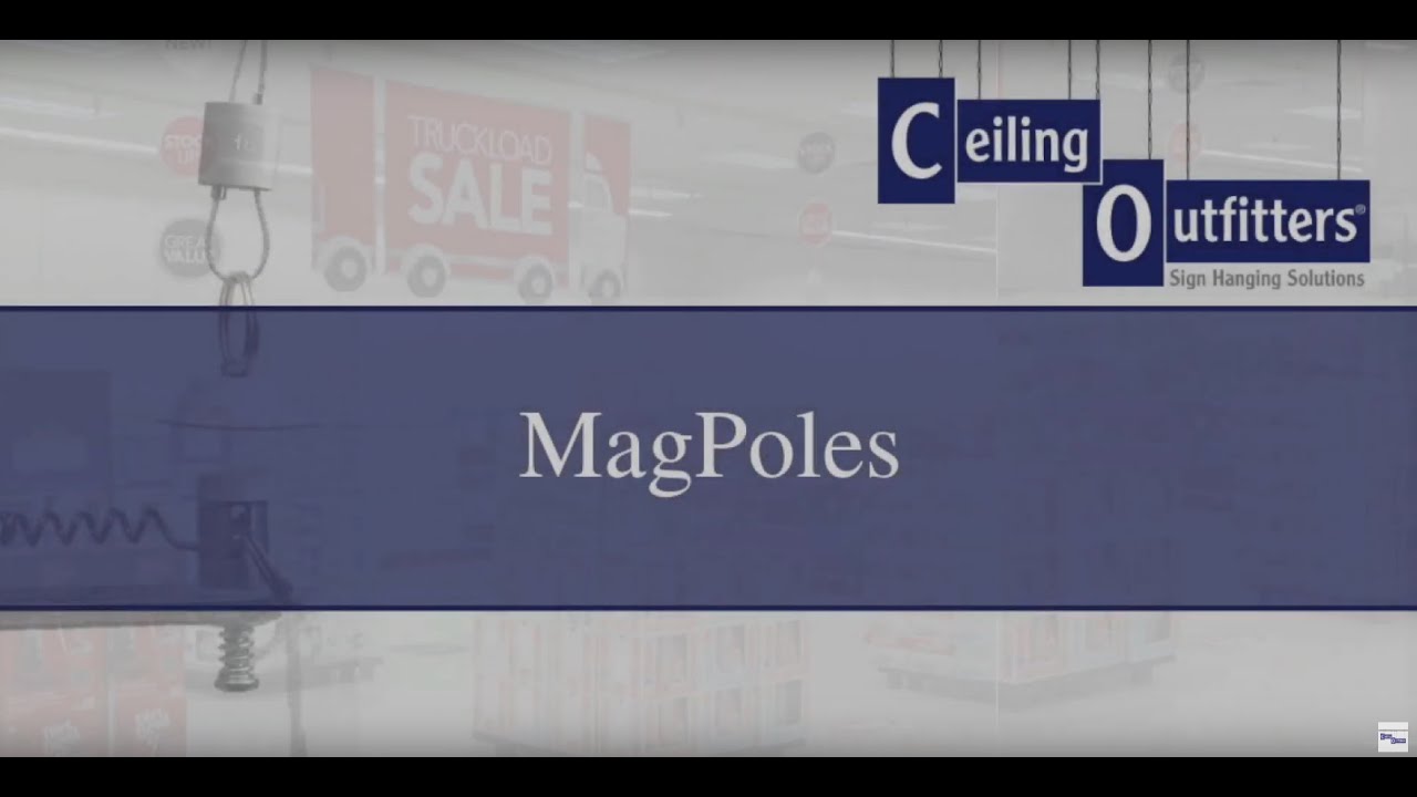 MagPole™ | Telescoping Aluminum Pole (Extension Pole) for Hanging Signs Without a Ladder