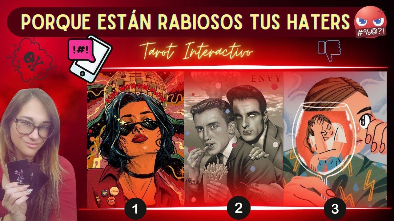 Porque Tus Haters Están Tan Molestos💥😂🤡Tarot Interactivo🔮Elige Una Carta🧿
