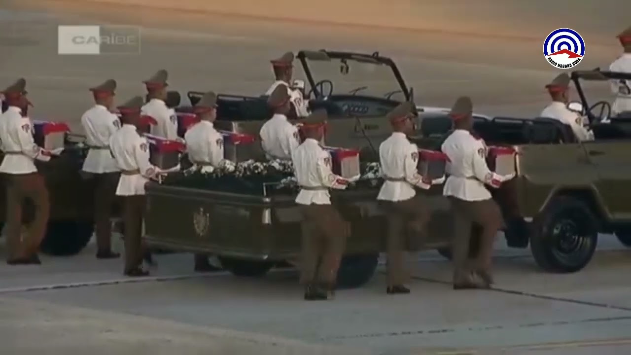 En Cuba los restos mortales de los 32 combatientes cubanos caídos en Venezuela