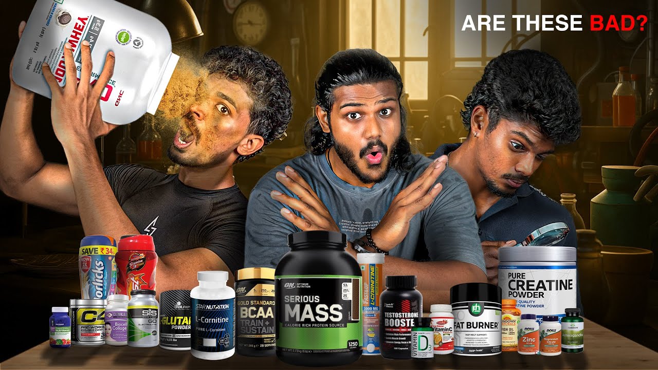 We Ranked every Supplements For Muscle Building ‼️ (Tier List)