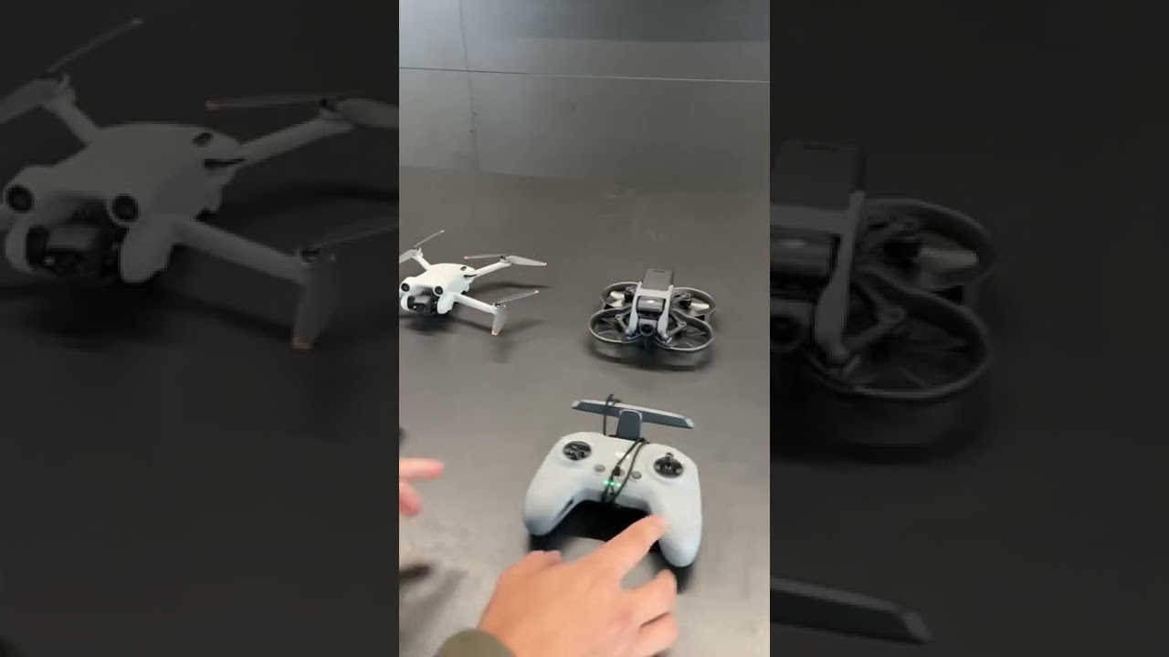 Какой Дрон громче? DJI Mini 3 Pro VS DJI Avata💥🔊 #shorts