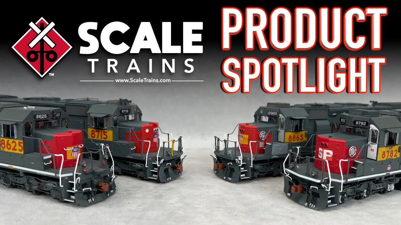 HO Scale EMD SD40T-2 Tunnel Motor UP 8865 Scale Trains Rivet Counter Product Spotlight