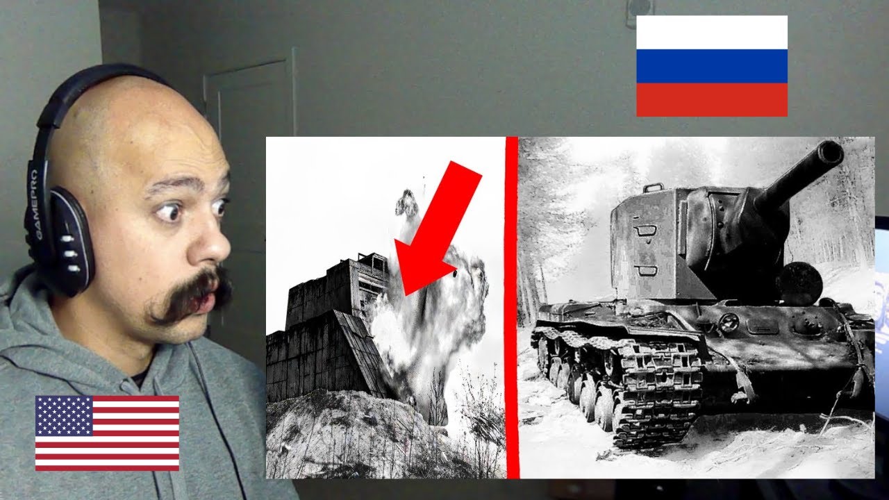 Reaction Немцы СМЕЯЛИСЬ над этим танком пока он одним выстрелом не снёс бетонный дот толщиной 1 метр
