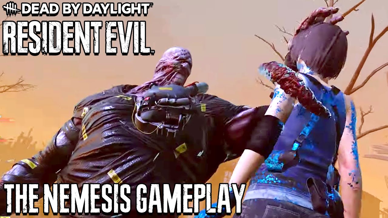 DEAD BY DAYLIGHT - The NEMESIS Gameplay | Resident Evil Chapter (PTB)