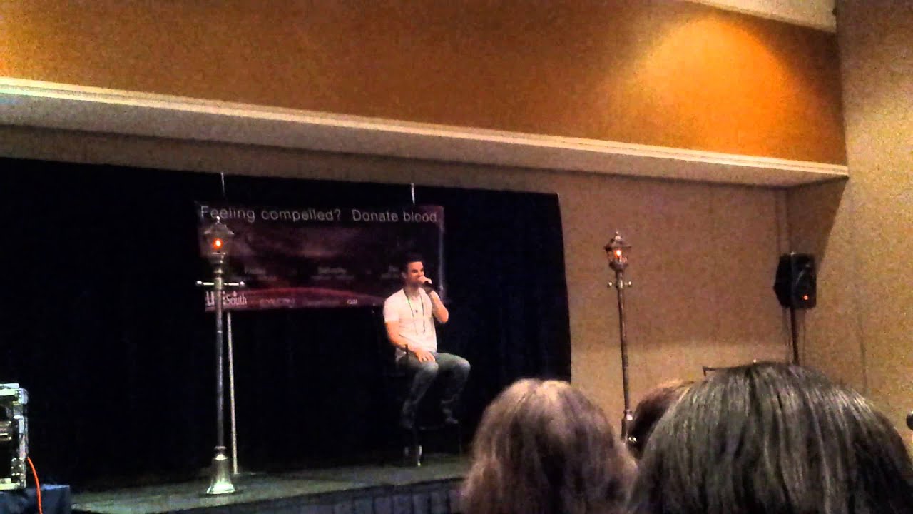 Nate Buzolic singing Happy Birthday at EyeCon 2013