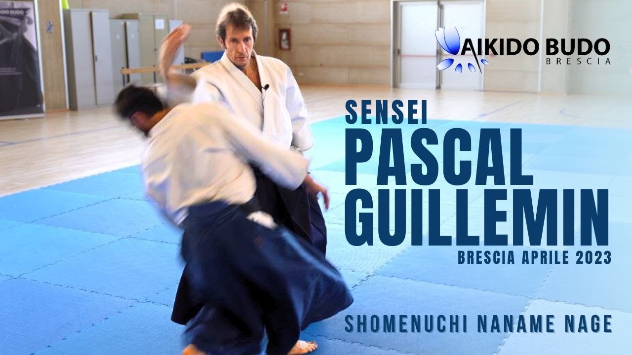 Pascal Guillemin: seminar in Brescia '23-Shomenuchi Naname nage