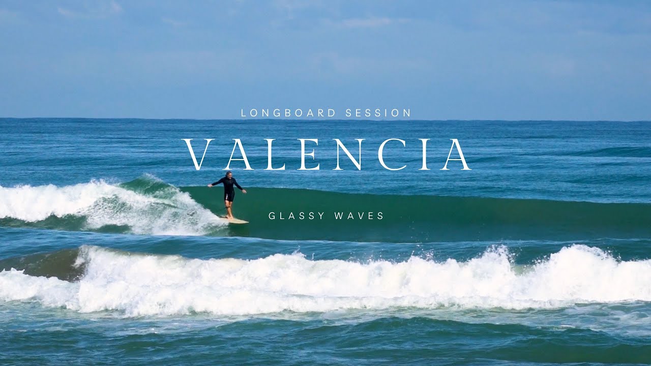 Longboard Surfing in Valencia Spain | Valencia a day before the Storm!  #surf #valencia #longboard