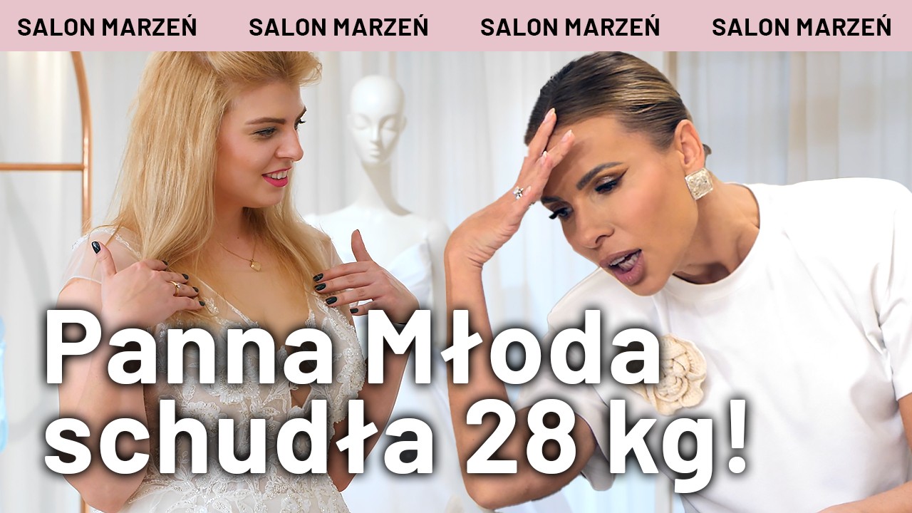 Schudła 30 kg i poznała męża na aplikacji Tinder. Czy znajdzie suknię marzeń? | Izabela Janachowska