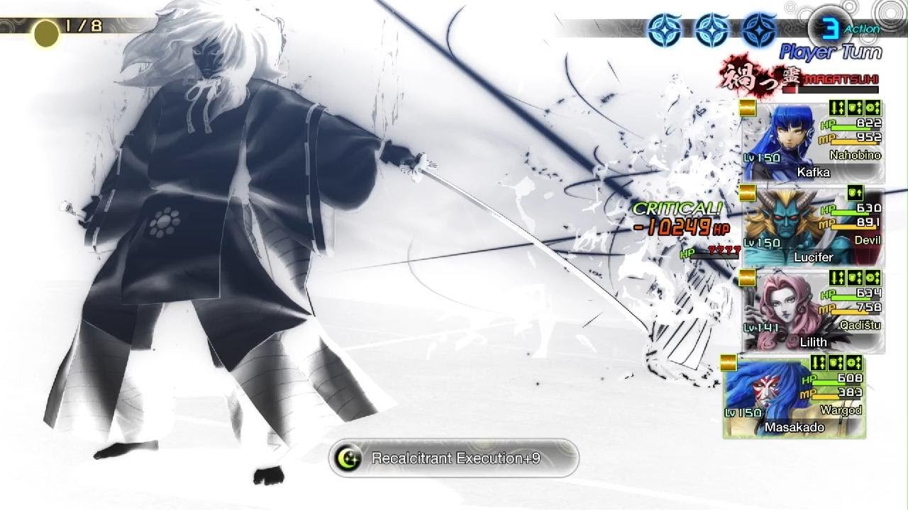 Clapping Khonsu w/ Masakado in Godborn (Hard) l SMT V: Vengeance