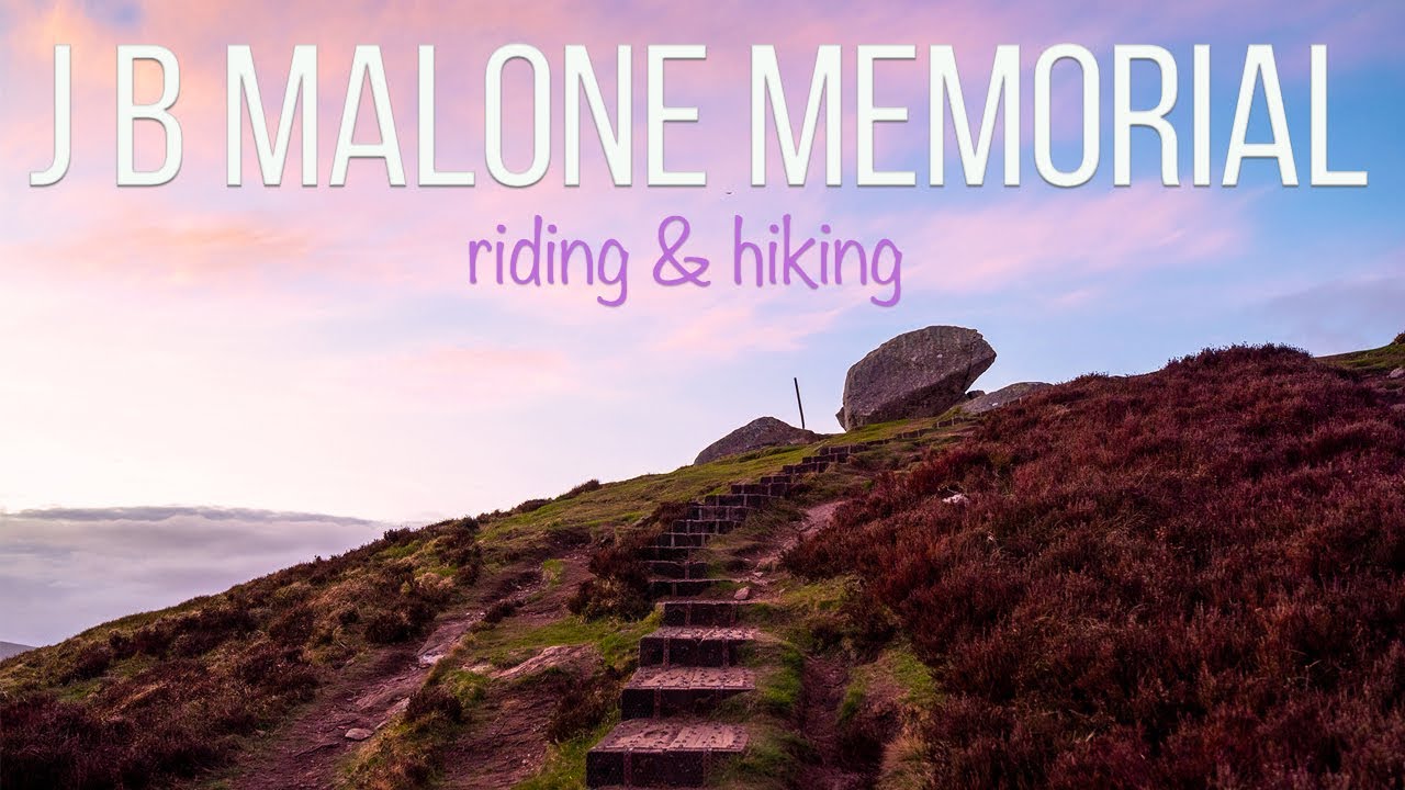Riding and Hiking to the J B Malone Memorial Viewpoint | Wicklow Mountains | Ireland