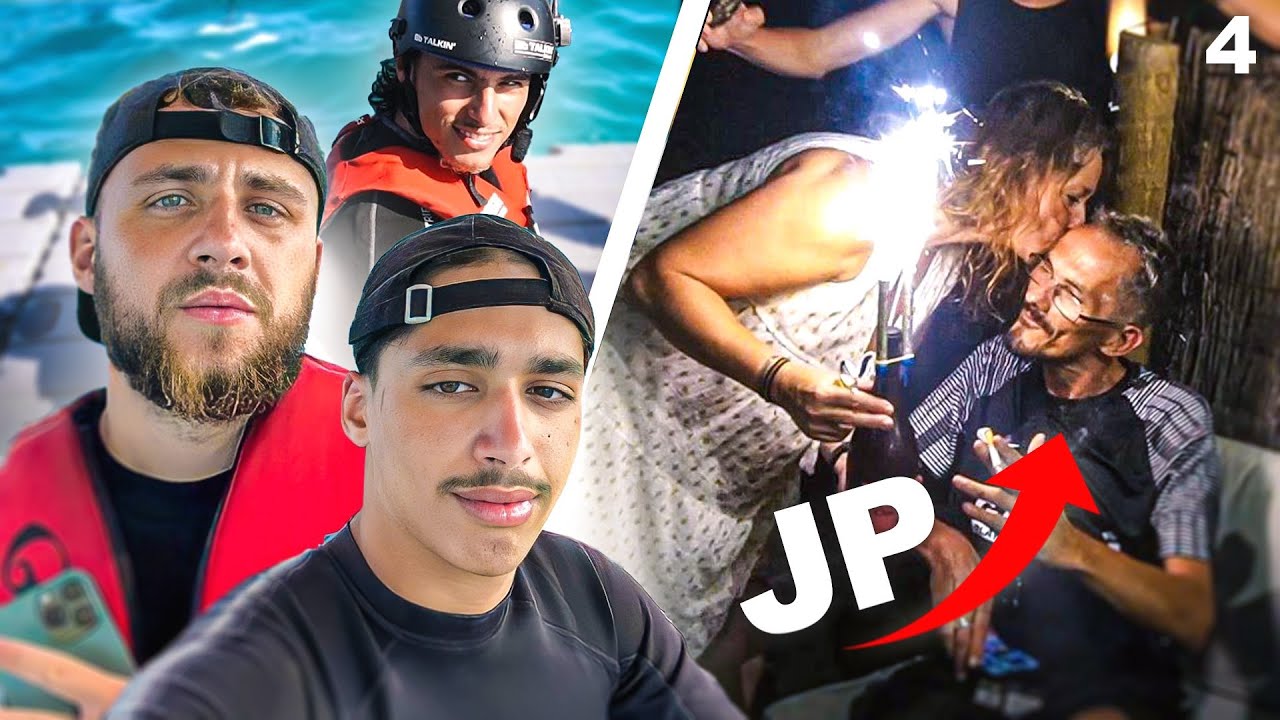 JP FÊTE SES 70 ANS ( FAKE ANNIVERSAIRE ) + FLYBOARD AVEC BK ET SAFINE ( vlog corse #4 )