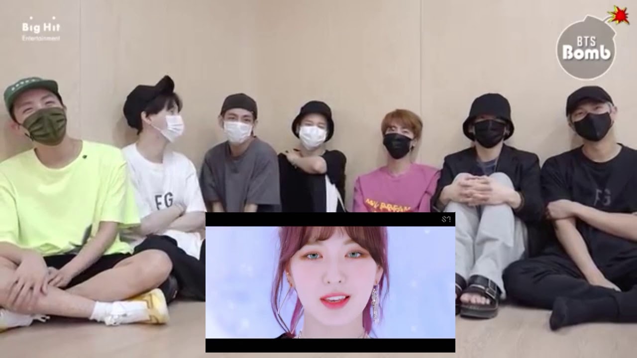 BTS react RED VELVET= BAD BOY
