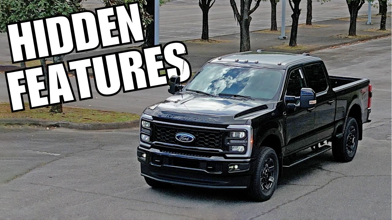 Top 10 Hidden Features of the ALL new Super Duty!
