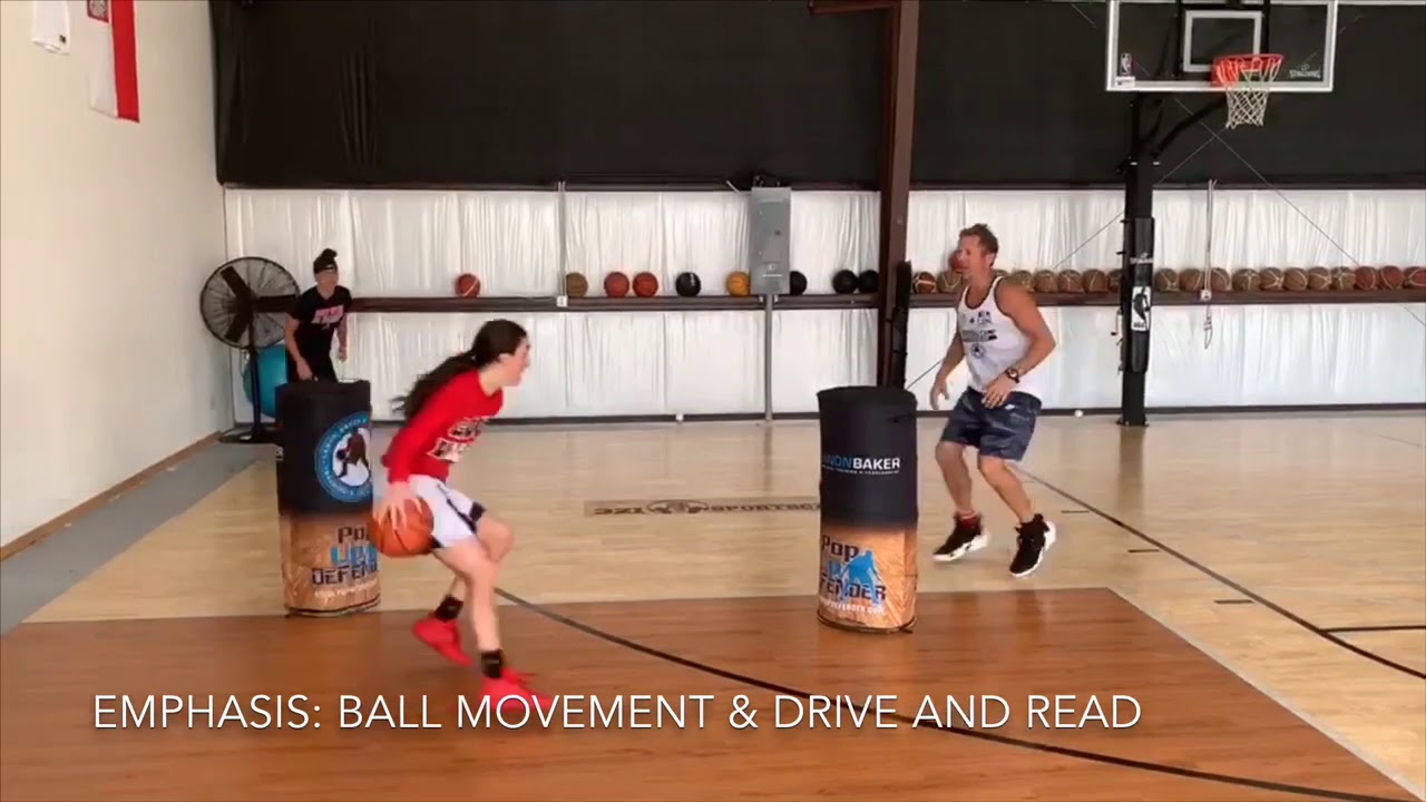 DRILL: Decision Making Drill - Read & Reaction | Ganon Baker Basketball