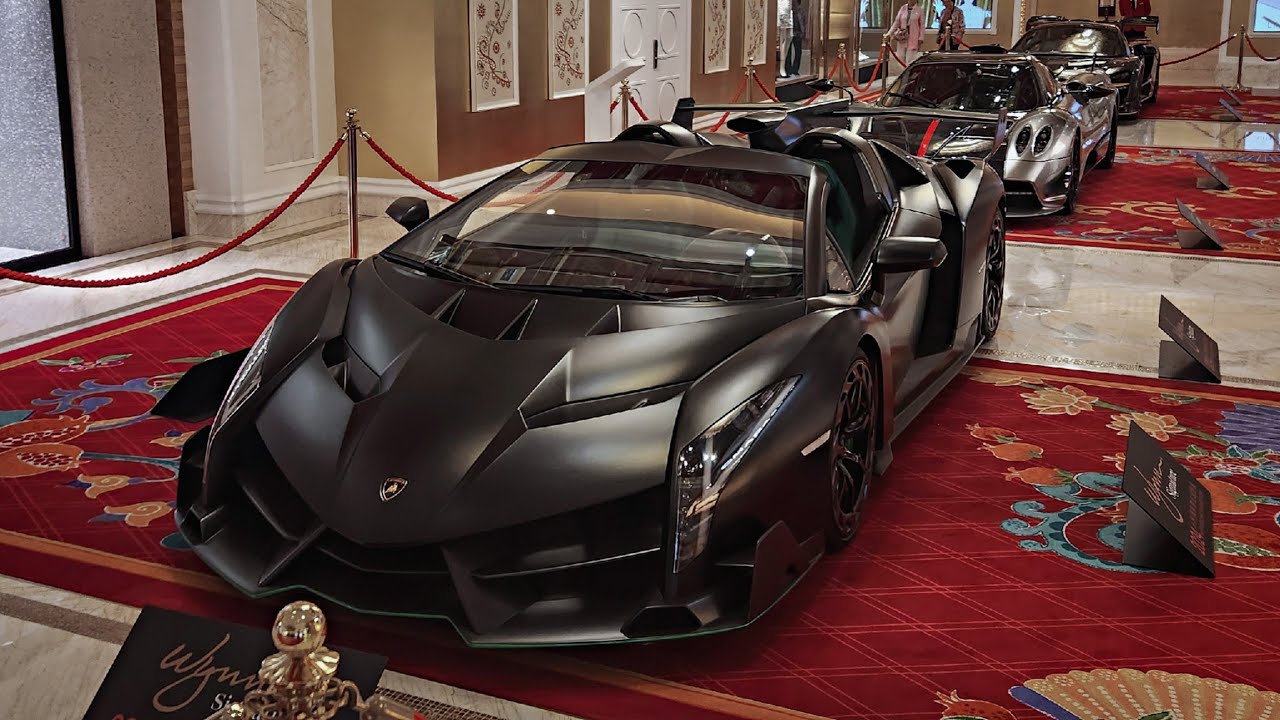 Wynn Palace $500 Million Hypercar Exhibition Walkaround Experience 2024