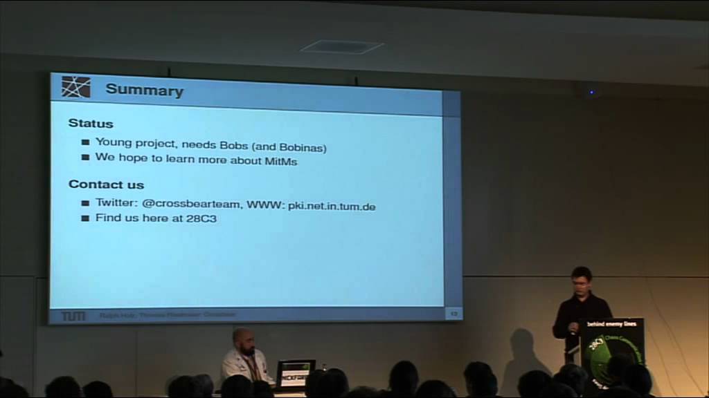 28c3 LT Day 4: Introducing CrossBear - Hunting the TLS Men-in-the-middle