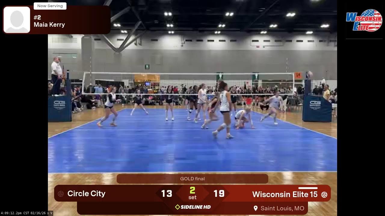 Wisconsin Elite 15 vs. Circle City (2026.02.16)