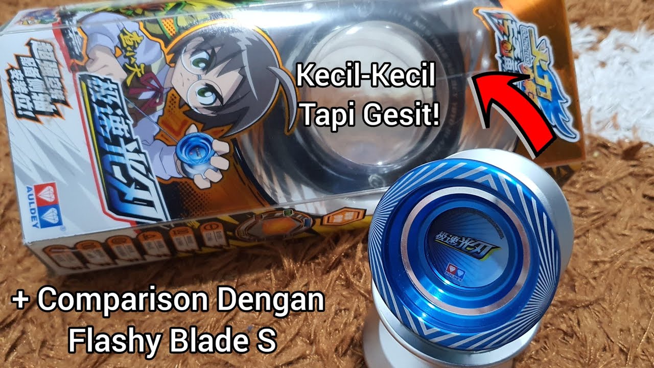 Unboxing & Review Yoyo Blazing Teens Flashy Blade