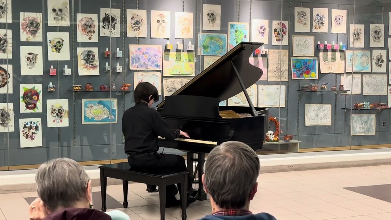 “Snowglobe Waltz” Composed and Performed by Hallett Ray. Durham School of the Arts, December 16 2025