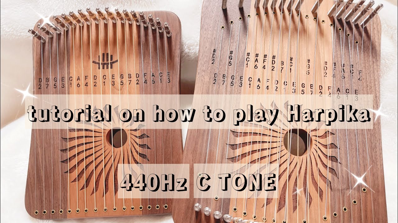 ✨tutorial on how to play Harpika🧸440Hz C TONE🫧Hluru Kalyre✨