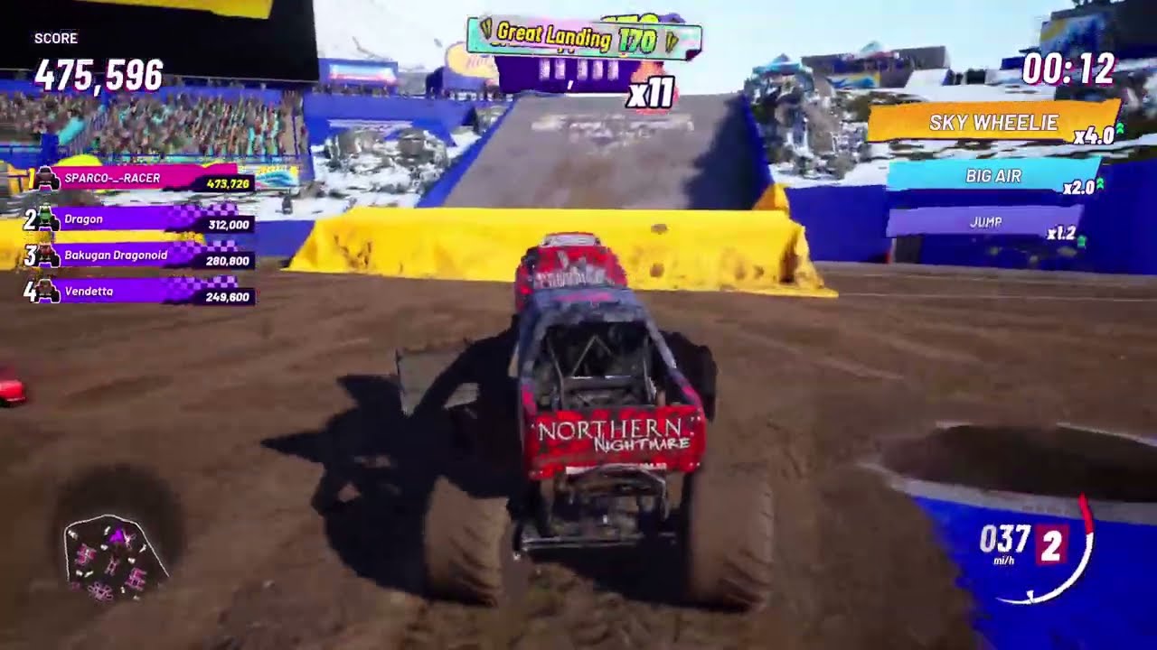 Monster Jam Showdown PS5 - Northern Nightmare