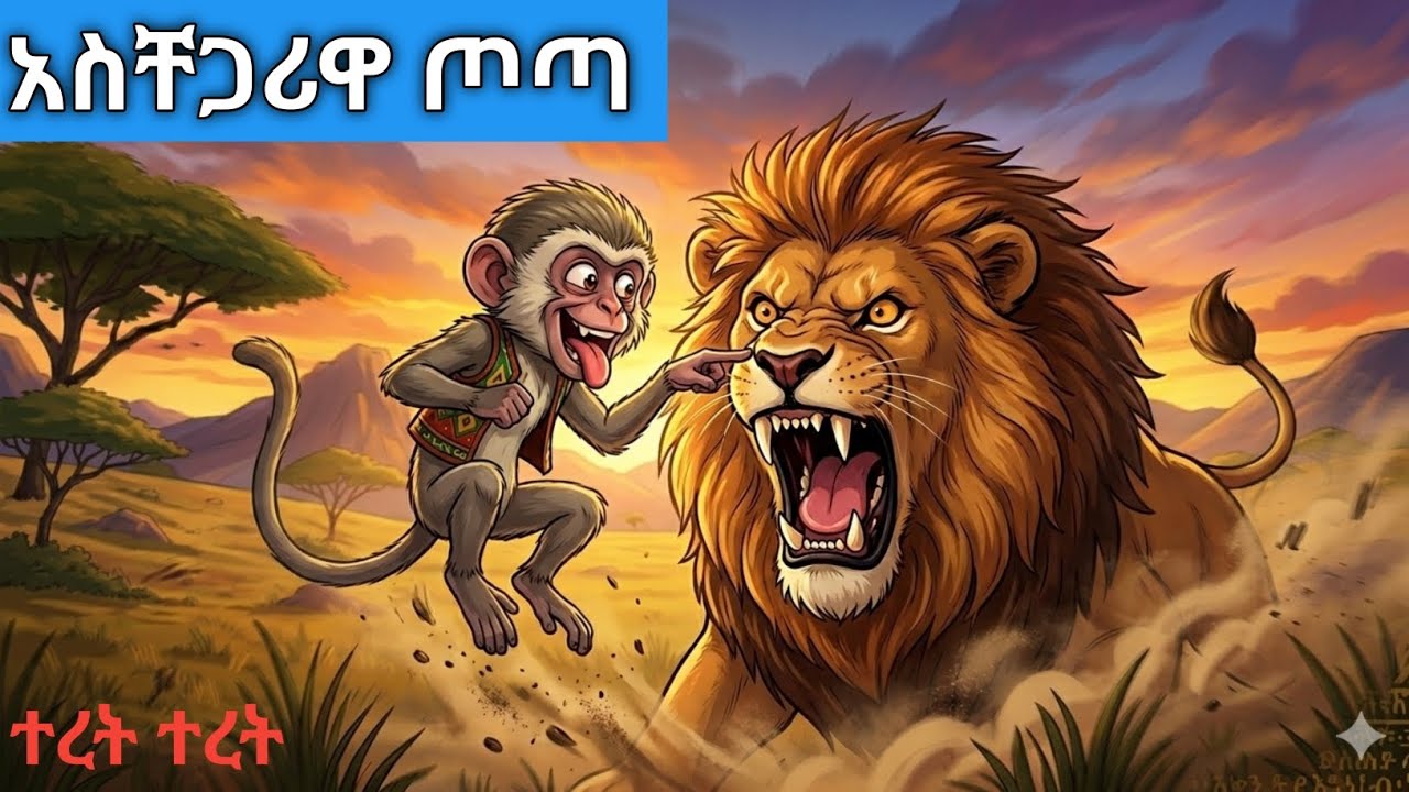 የጦጣ ስራ ሁሌም ይገርማል። የአሜን ወጎች/ ታሪኮች።