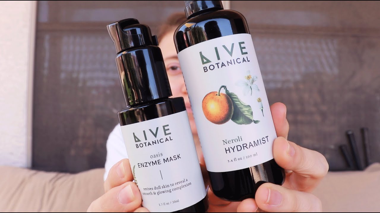 New Enzyme Mask and Mist Launch from Live Botanical - Other Memorial Day Sales Info
