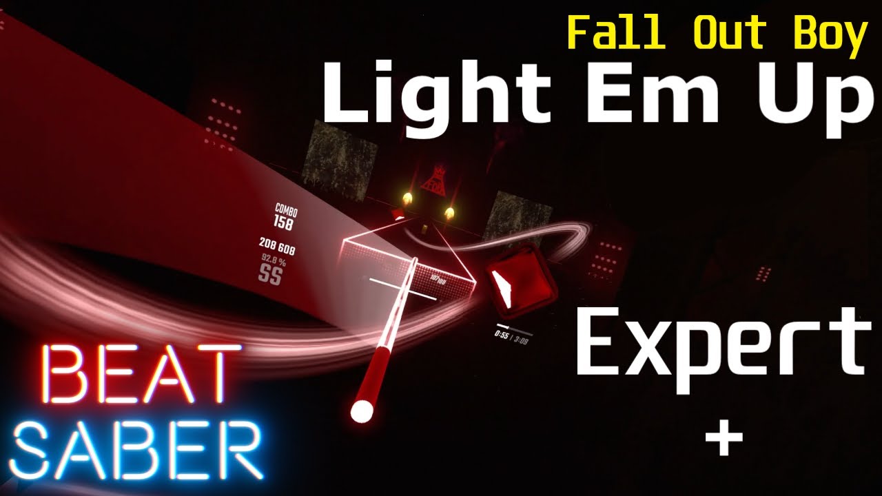 Fall Out Boy - Light Em Up | Beat Saber Fall Out Boy Music Pack | Expert+