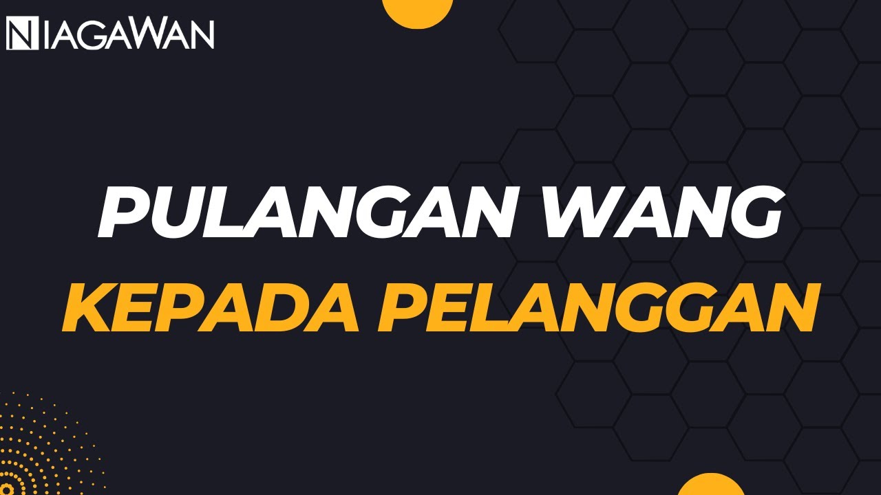Cara merekod lebihan bayaran kepada pelanggan 3.0