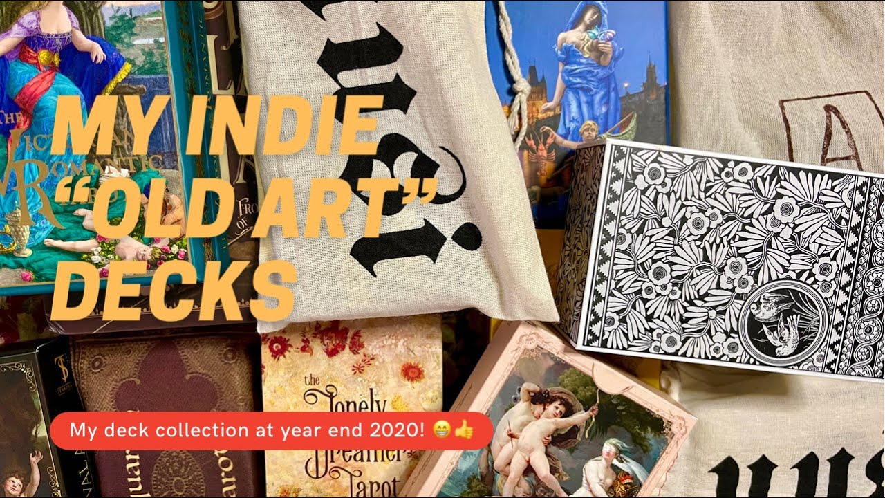 My “Old Art” Indie Decks || My Deck Collection 2020