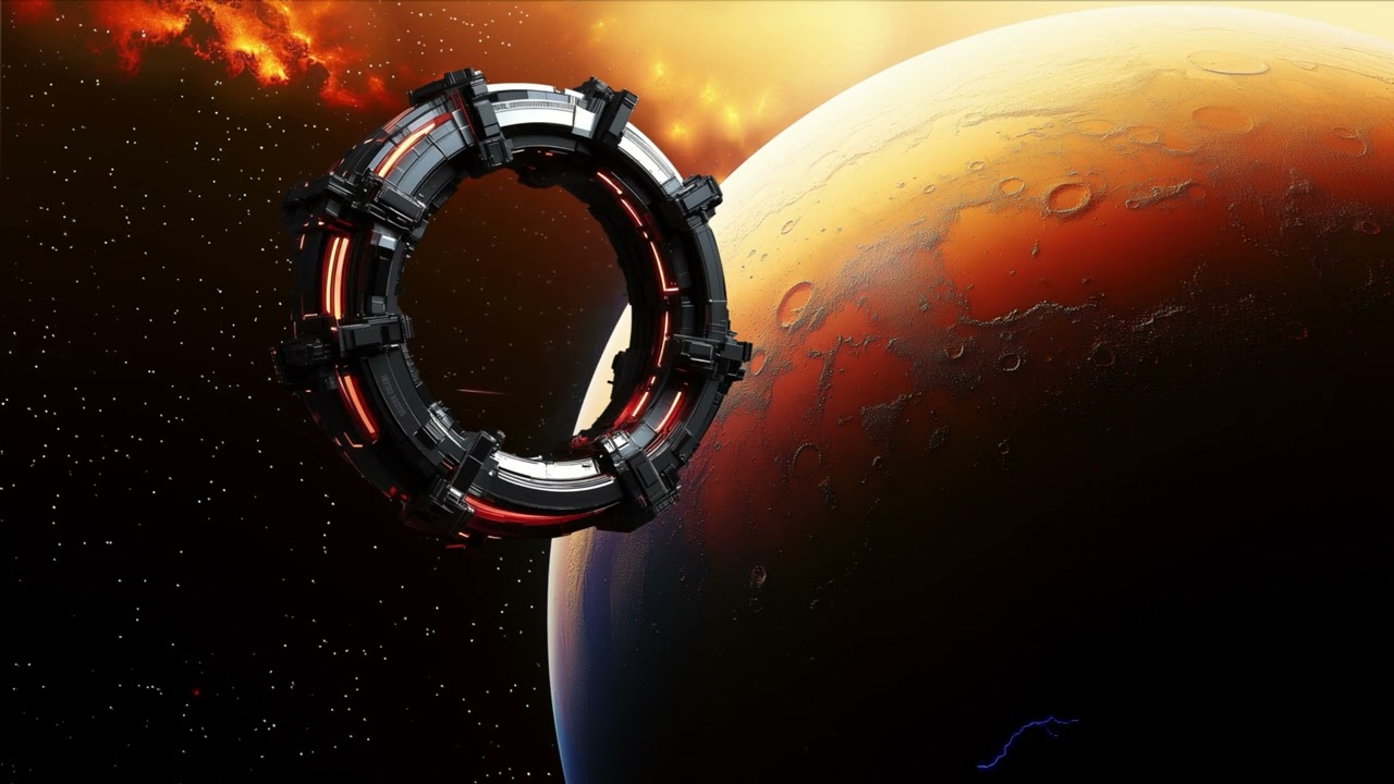 Radio Chatter from Jump Gate KD-7  Sci-Fi Ambiance for Sleep, Study, Relaxation