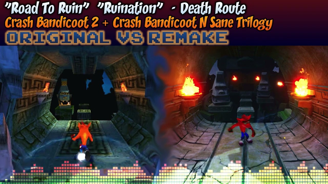 ♦ [Original + N Sane Trilogy] Crash 2 MASHUP — Road To Ruin, Ruination (Death Route)