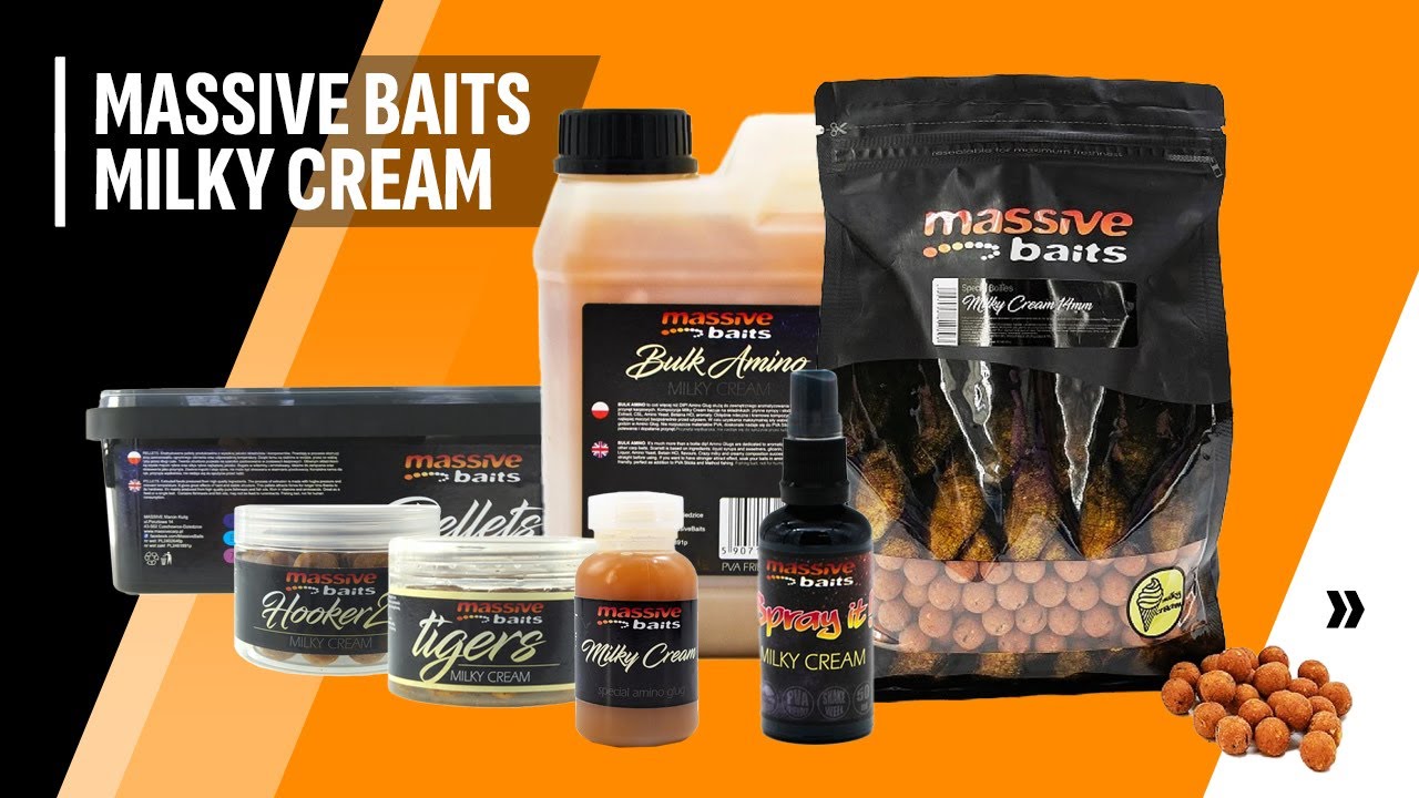 Przynęty Milky Cream od Massive Baits