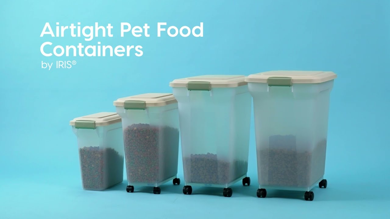 IRIS&reg; Airtight Pet Food Containers (NMP Series)