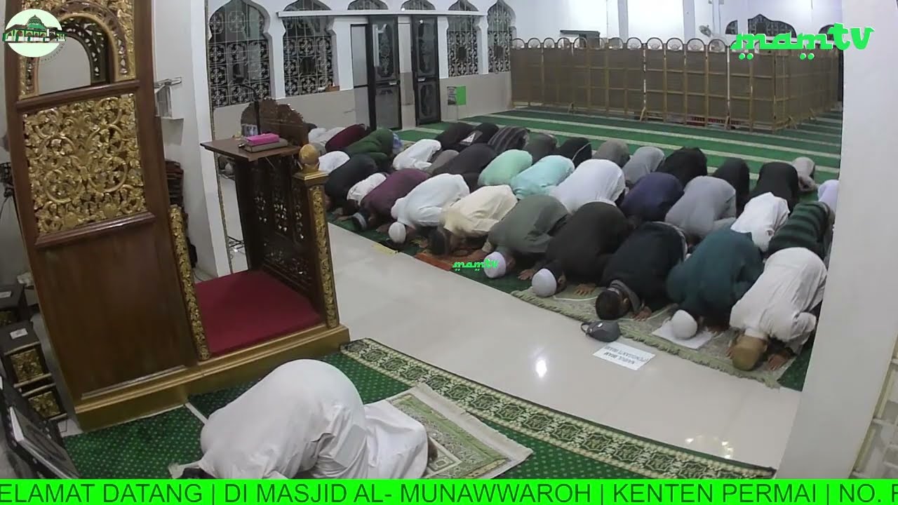 🔴LIVE |   SHOLAT ISYA | MASJID AL-MUNAWWAROH KENTEN PERMAI PALEMBANG