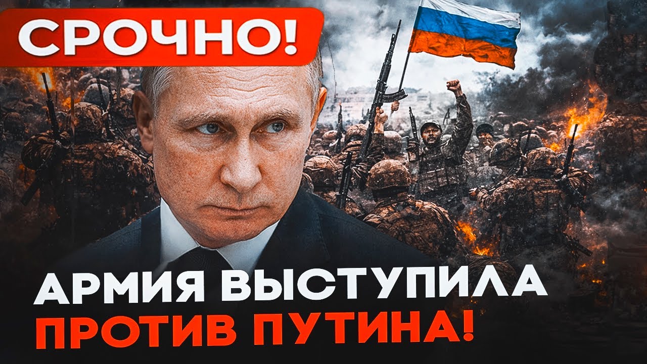 🚨 СРОЧНО! 20 000 БОЕВИКОВ У СТЕН КРЕМЛЯ &mdash; АРМИЯ ВЫСТУПИЛА ПРОТИВ ПУТИНА!
