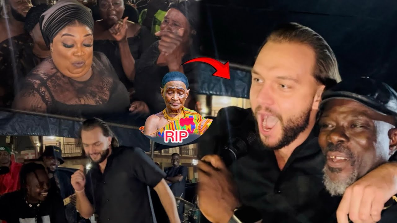 Nana Tabri and his White Man Suprise Maame Ode at Asantehemaa funeral 🔥 #nanatabriliveband 