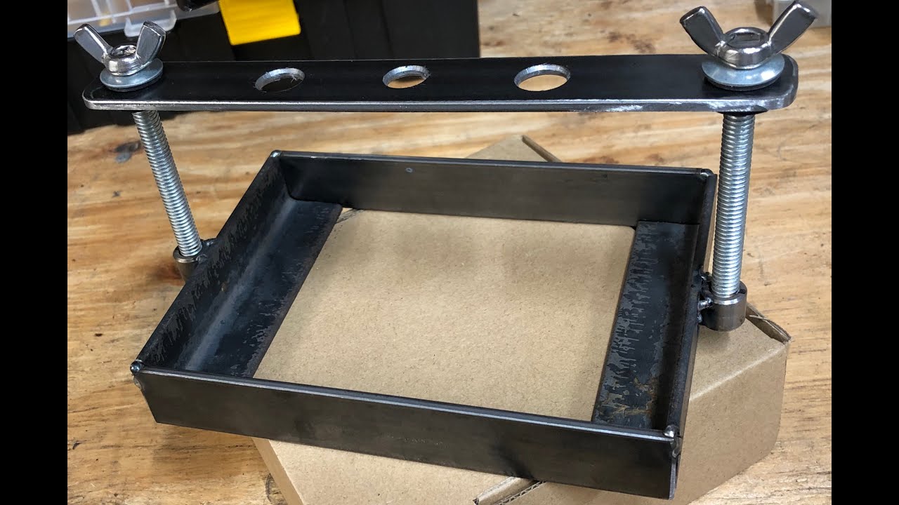 Inexpensive motorcycle battery box build: Virago cafe racer project.