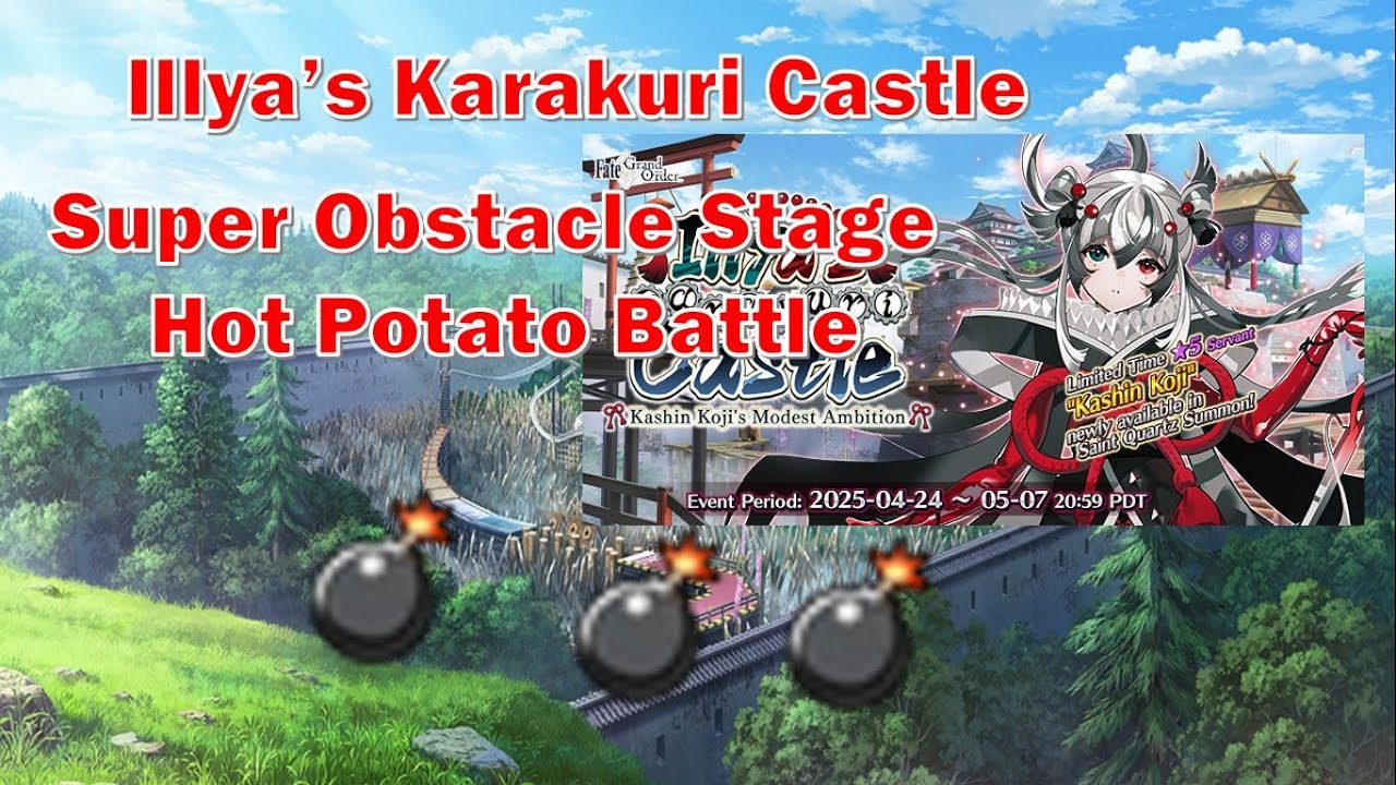 [FGO] Super Difficult Stage 4 Hot Potato Battle - Illya's Karakuri Castle [Fate Grand Order]