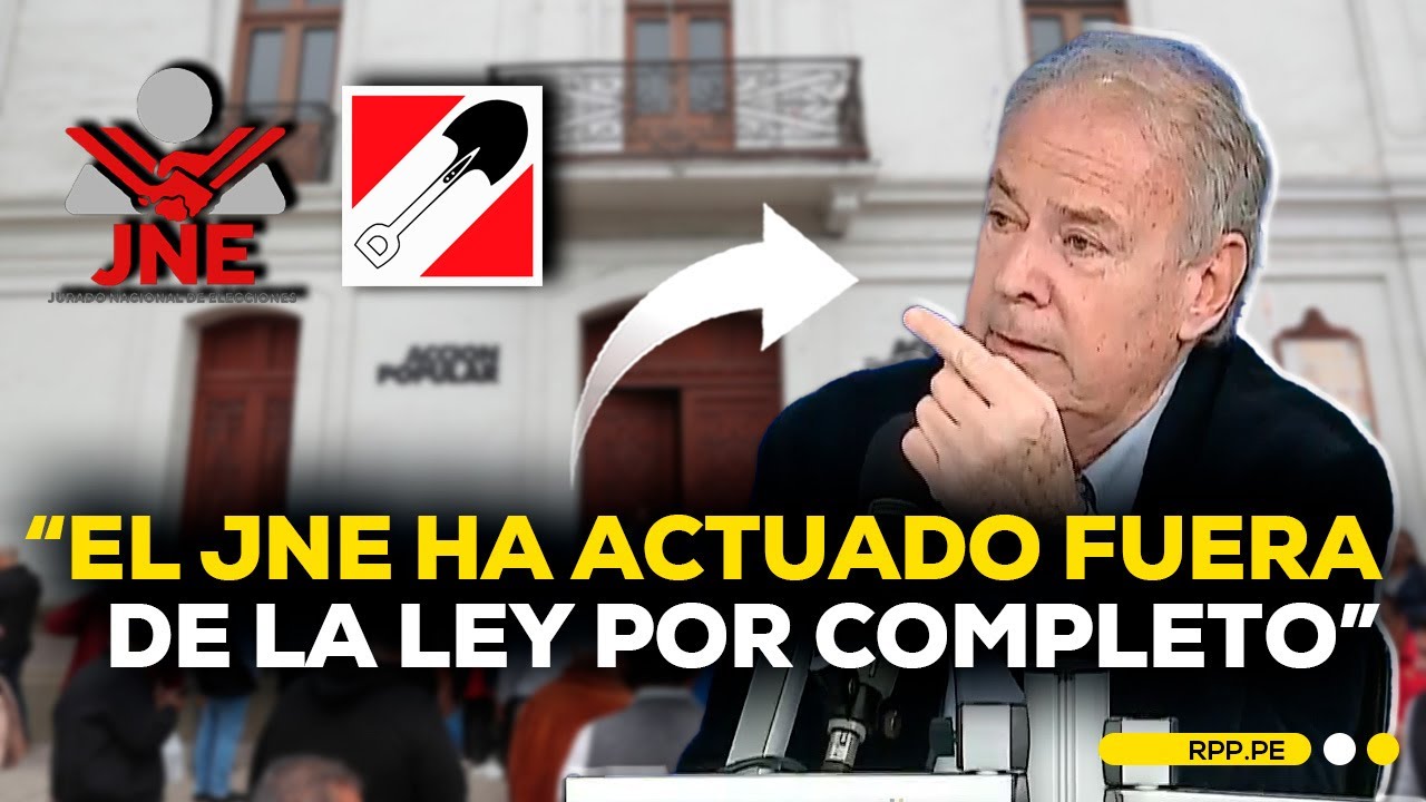 🗣️ ALFREDO BARNECHEA responde a la anulaci&oacute;n de ACCI&Oacute;N POPULAR por el JNE #ADNRPP | ENTREVISTA