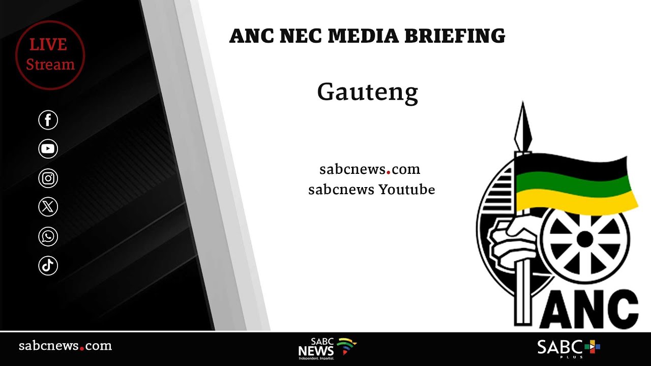 ANC NEC meeting media briefing