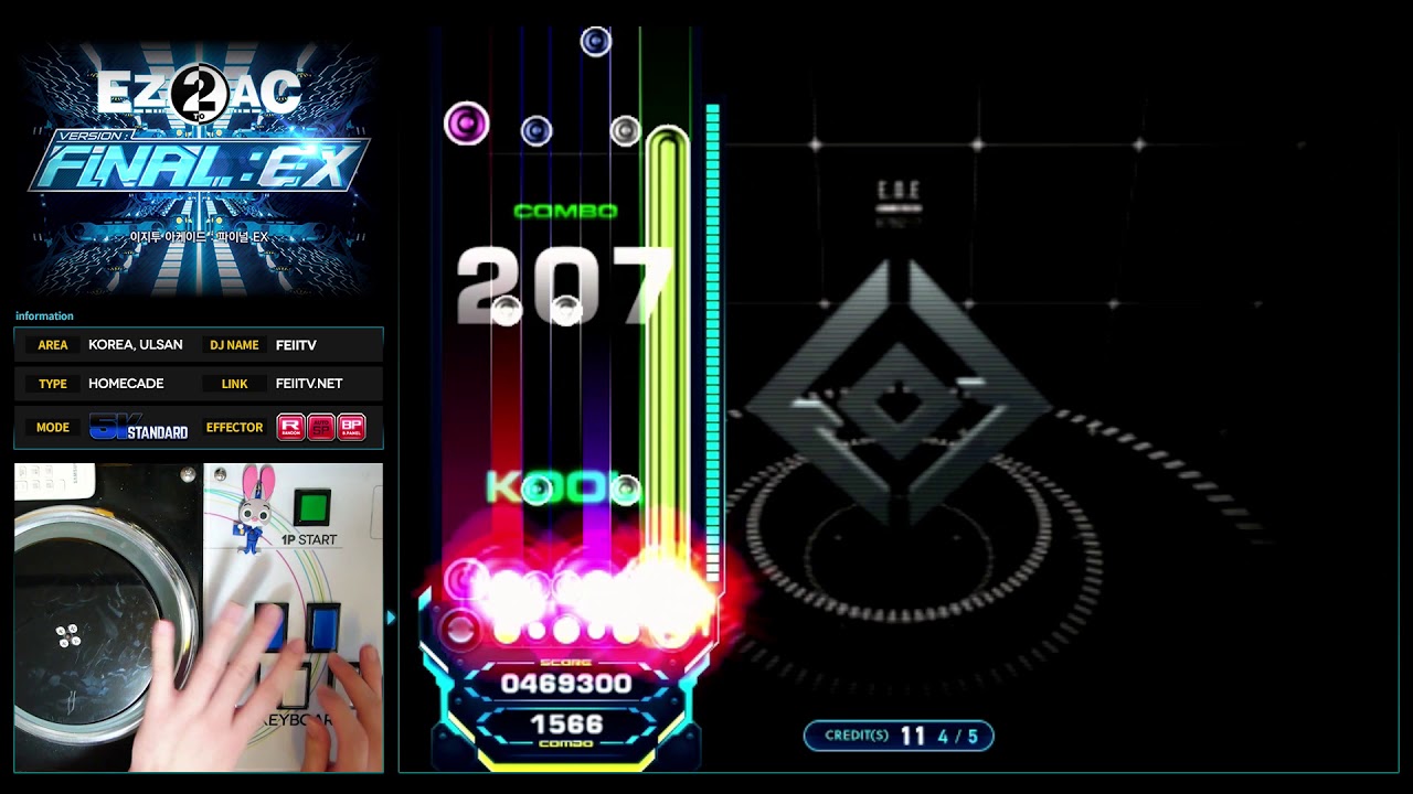 [EZ2AC : FNEX] 5K (16) Terminated Protocol [SHD][Random] 70.93