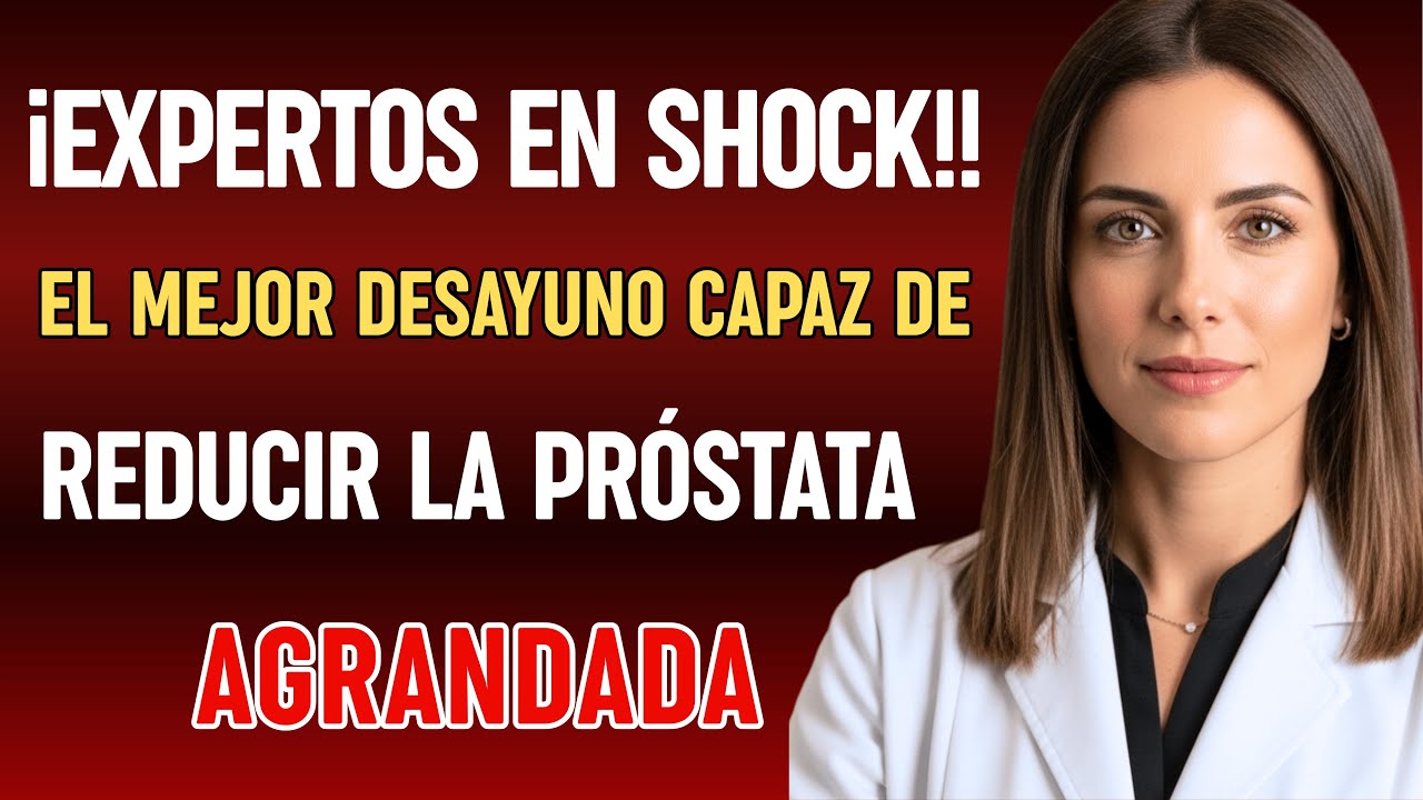 ¡Empieza tu día con este desayuno para reducir la próstata agrandada!